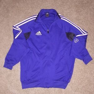Zip up Adidas sweatshirt